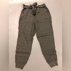 Dynamite High-waisted Linen Jogger Pants - NWOT